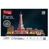 EXPLORA Maquette 3D monuments de Paris 50cm - Lumineux LED 115 pièces  