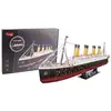 EXPLORA - Bateau Titanic - Puzzles 3D Lumineux - 540051-266 Pièces - N...