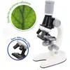 Explora Microscope Blanc - 3 Types De Grossissement- Outils Inclus