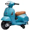 Véhicule électrique Turbo Challenge Mini Vespa GTS Bleu