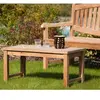 MACABANE Table basse de jardin en teck 90 x 45 cm JARDITECK