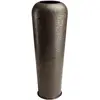 Macabane HONORE - Vase alu L30cm H85cm couleur cuivre noir antique avec gravures