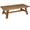MACABANE ANDRIAN - Table basse rectangulaire 140x70cm bois Pin recyclé