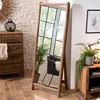 PARIS PRIX MACABANE ANDRIAN - Miroir sur pieds marron bois Pin recyclé