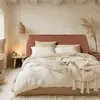 Arthur - tête de lit rembourrée pour lits 160180cm couleur terracotta