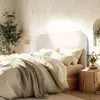 Arthur - tête de lit rembourrée pour lits 140160cm couleur beige