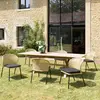 MACABANE MALO - Lot de 2 chaises rotin synthétique couleur naturelle