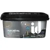 Peinture décorative - ID Paris - PUR METAL - 2L - Nickel - Brillant