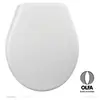 Abattant WC thermosouple LAGUNE double blanc - OLFA - 7LA000101