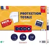 DODO Pack couette 200x200 cm + 2 oreillers 60x60 cm + 2 protèges oreil...