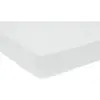 Dodo Drap housse bébé   jersey coloris blanc 70x140 cm