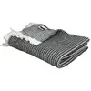 Plaid - DODO - Coton caresse - Ardoise
