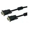 Lineaire XPCHD166D Câble VGA HD15 mâle 2 m Noir