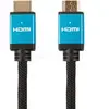 Câble HDMI mâle/mâle 2.1 en nylon tressé - 5m - Compatible 8k - Blindé