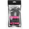 D2 Diffusion Rallonge Hdmi Mâle/femelle 3m Noir, Plaqué Or, 4k, Awg 30 Vendu En Sachet