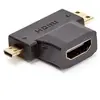 D2 Diffusion D2 Adaptateur 0 micro et mini HDMI mâle/ HDMI femelle