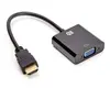 D2 DIFFUSION Adaptateur VGA Femelle / HDMI Male 15cm Fiches OR
