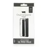 Coque de protection - WE - iPhone 12 PRO MAX - Transparent - Anti-chocs - Ultra résistant