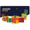 E-carte cadeau Fnac Darty Joyeuses Fêtes 30E