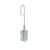 AFBAT - Verrou baionnette 14 l400mm zingué blanc