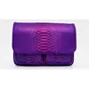 Sista Paris - Sac en python Theresa Iris - 23,5 x 17 cm OS