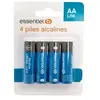 Pile ESSENTIELB LR06 AA Lot 4 piles
