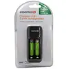 Essentiel B Chargeur de piles Essentielb 2piles + 2xAAA 700Nimh