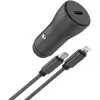 Chargeur allume-cigare ADEQWAT 30W USB-C + Cable lightning