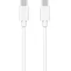 Câble USB C ESSENTIELB vers USB-C blanc 1m