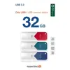 Clé USB ESSENTIELB Tripack x 3 32Go