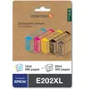 Cartouche d'encre ESSENTIELB E202XL Noir + 3 couleurs