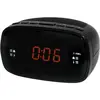 Radio réveil - LISTO - RR-908 - Noir - Alarme - Double Tuner - Luminosité réglable