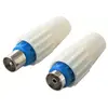 Fiche antenne TV LISTO Coaxiale Droite lot 2 M/F