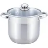 Marmite ESSENTIELB Vapeur Inox diam 20 cm + couvercle verre TU