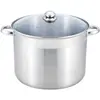 Marmite ESSENTIELB Vapeur Inox diam 30 cm + couvercle verre