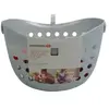 Panier avec pinces à linge ESSENTIELB Panier + 24 pinces rouge et blan...