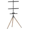 Pied TV ADEQWAT bois Pablo 45-65 pouces