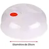 Cloche anti-projections ESSENTIELB pour micro-ondes 25cm