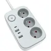 Multiprise ESSENTIELB 3 prises 16 ampères 2 USB-A+ 1 USB-C 65W