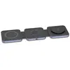 Chargeur induction ADEQWAT Sans fil MagSafe 3 en 1 plat pliable