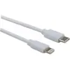 Câble Lightning LISTO USB-C vers Lightning 90cm Blanc Non MFI