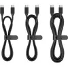 Câble USB C ESSENTIELB Vers USB-C 0.5/1/2 M X3