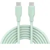 Câble de charge ESSENTIELB vers USB-C silicone 2M Vert
