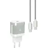 Chargeur + câble USB-C 35W + Câble USB-C 1M Blanc Adeqwat