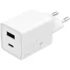 Chargeur ESSENTIELB 32W PowerDelivery USB-A  / USB-C Blanc
