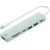 Hub ESSENTIELB 7 en 1 Vert