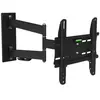 Support mural TV ESSENTIELB Mouv'TV 19-28'' Noir