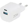 Chargeur Edenwood Secteur Usb C 20w Usb A 18w