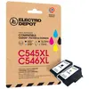 Multipack Cartouches D'encres Electro Depot Compatible Canon C545/546x...