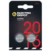 Pile Electro Depot Cr2016 X 2 Lithium